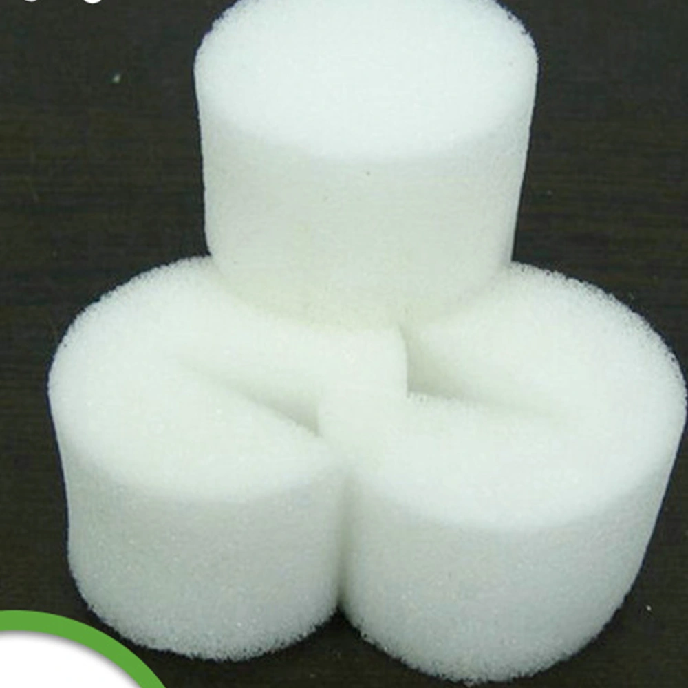 100PCS Moisturized Planting Hydroponic Sponges 44mm Soilless Seedlings Sponge Plant Cultivation Gardening Tools (White)