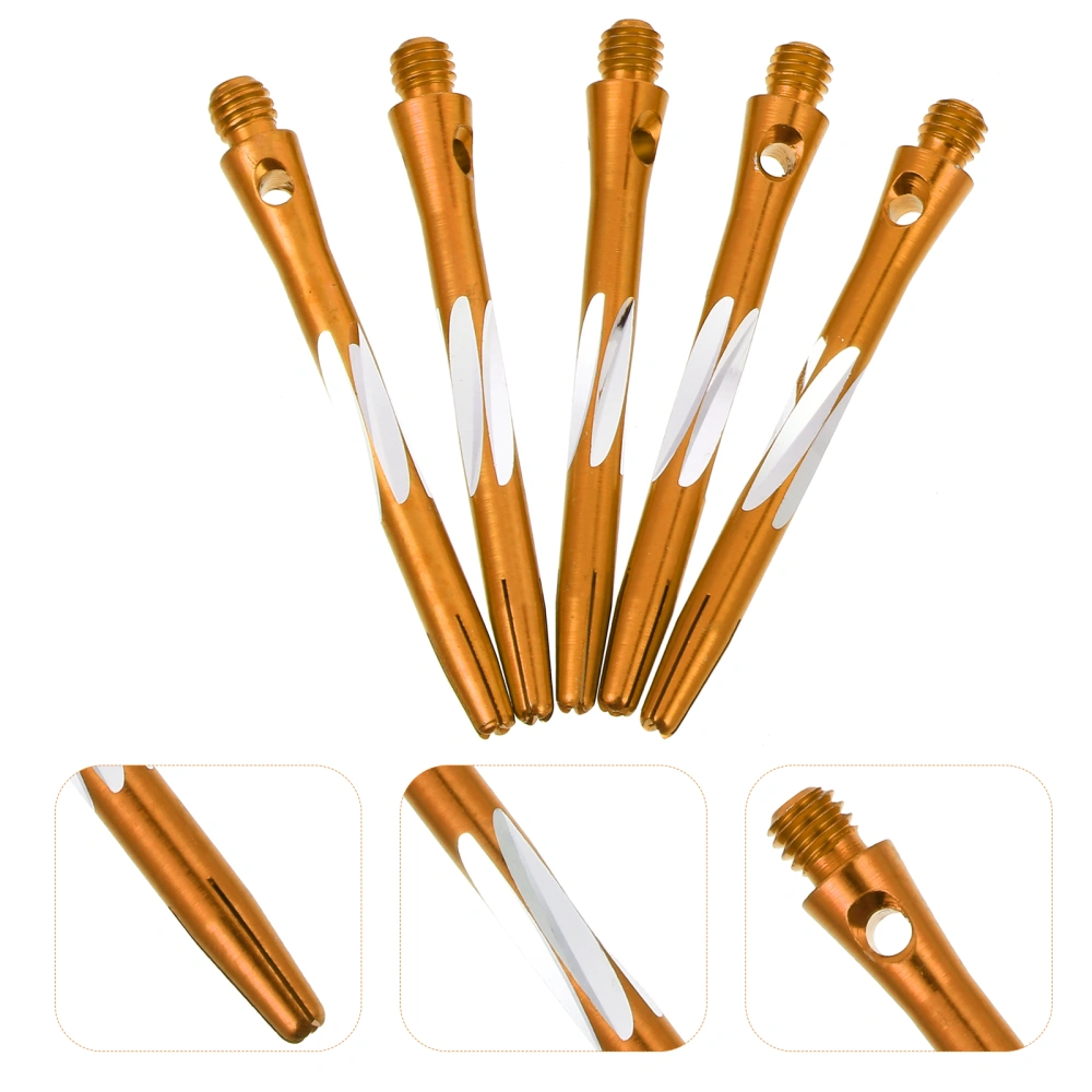 5pcs Aluminium Alloy Dart Shafts Standard 2BA Thread Dart Stems Dart Accessories