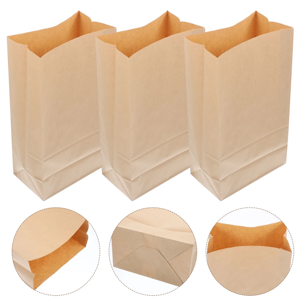 20 pcs Kraft Paper Bags Gift Paper Bags Small Paper Packaging Bag Paper Snack Bags