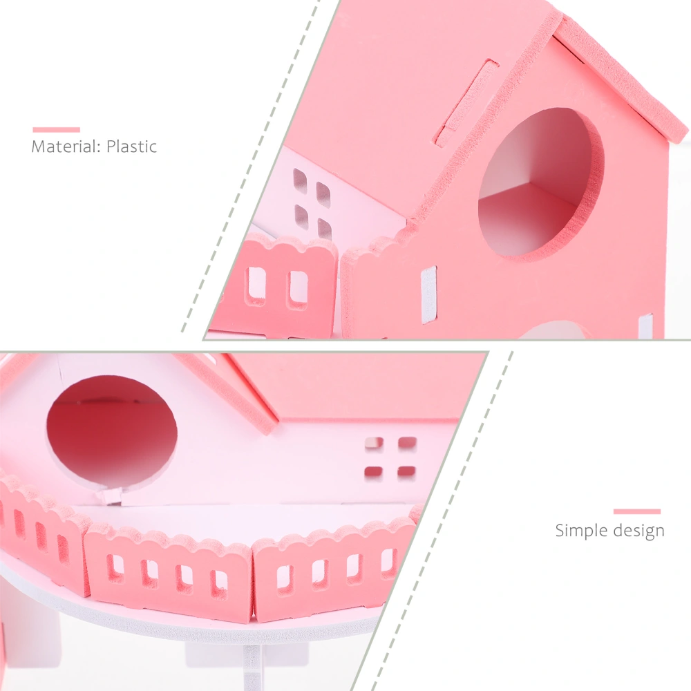 Plastic Hamster House Pet Sleeping Nest Hamster Hideout House Pet Supplies