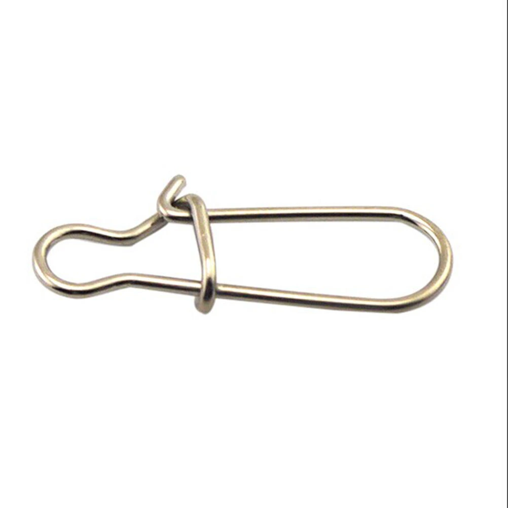 100pcs Fishing Safety Pin Connector Fishing Gear Supplies - Size 000