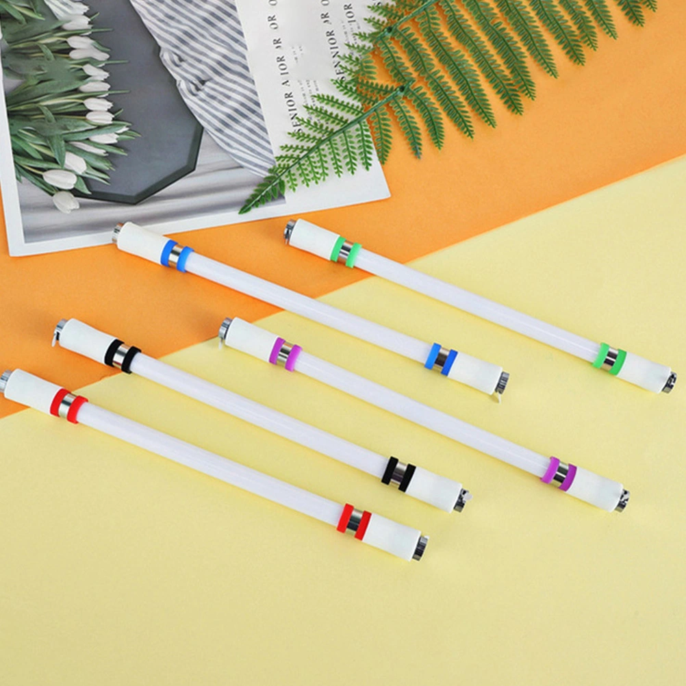 1 set of Finger Pens Glowing Rotating Pens Interesting Flying Pens for Students