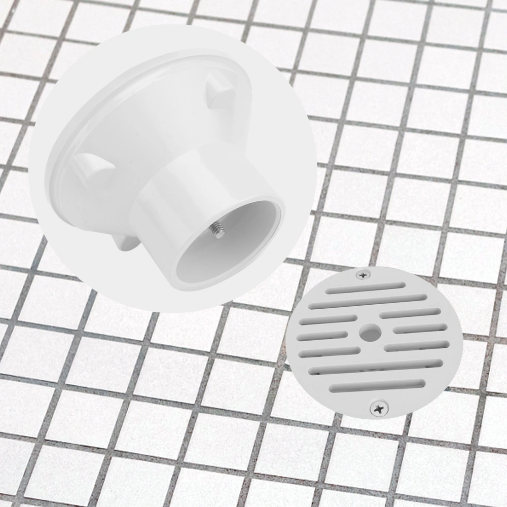 1PC Swimming Pool Water Supply Outlet Layout Water Outlet Draining Outlet(White)