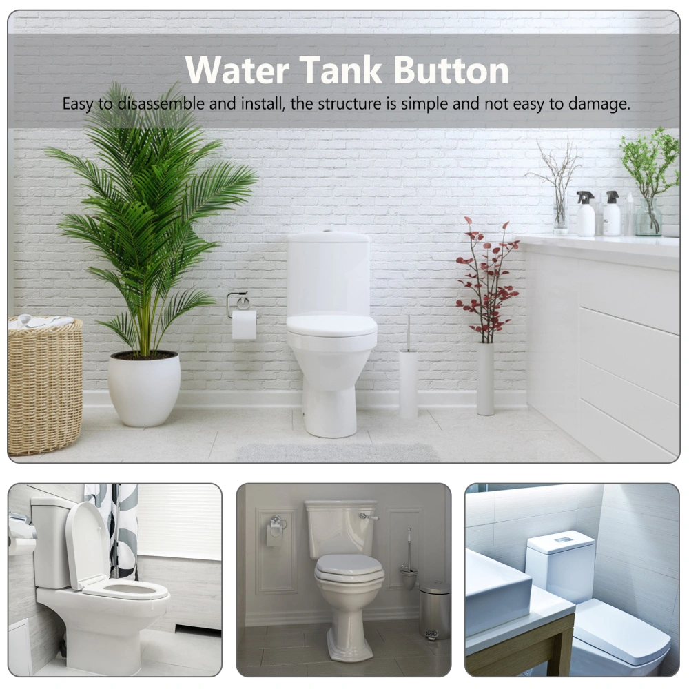 Toilet Water Tank Button Single Toilet Flush Button Toilet Replacement Button