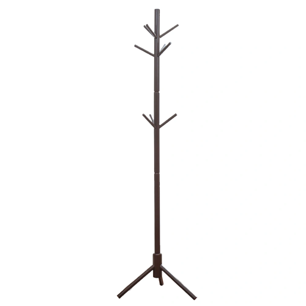 1pc Wooden Coat Hat Stand Tree Holder Hanger Rack Tree Branch Coat Hanger Natural  Clothes Organizing Rack(Coffee)