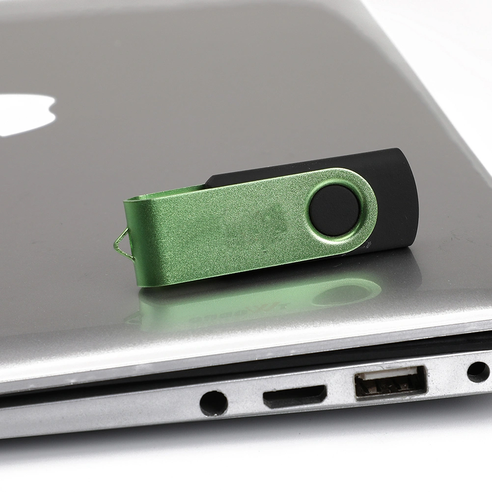 USB 2.0 Flash Drive Swivel U Disk Flash Memory Stick Storage Disk 128G (Random color)