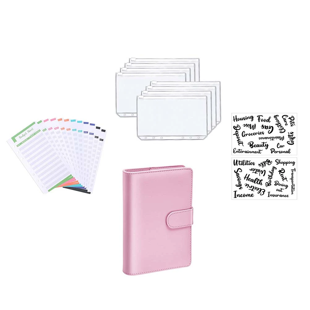 1 Set Loose Leaf Notebook Decorative Notebook Binder A6 Loose Leaf Paper Notepad