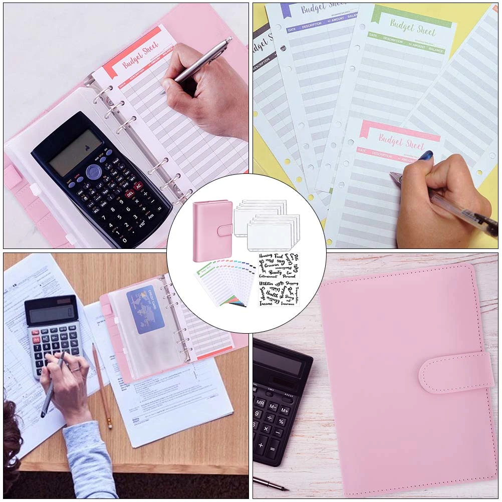 1 Set Loose Leaf Notebook Decorative Notebook Binder A6 Loose Leaf Paper Notepad