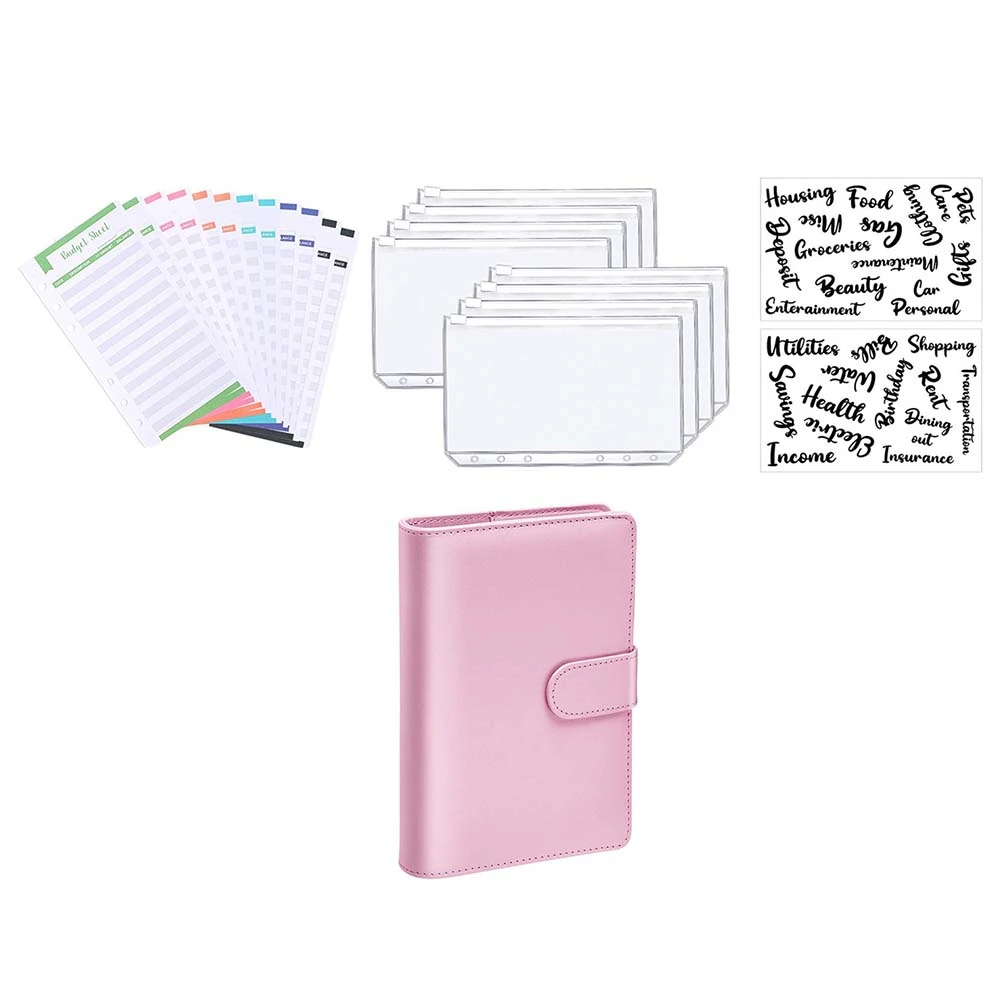 1 Set Loose Leaf Notebook Decorative Notebook Binder A6 Loose Leaf Paper Notepad