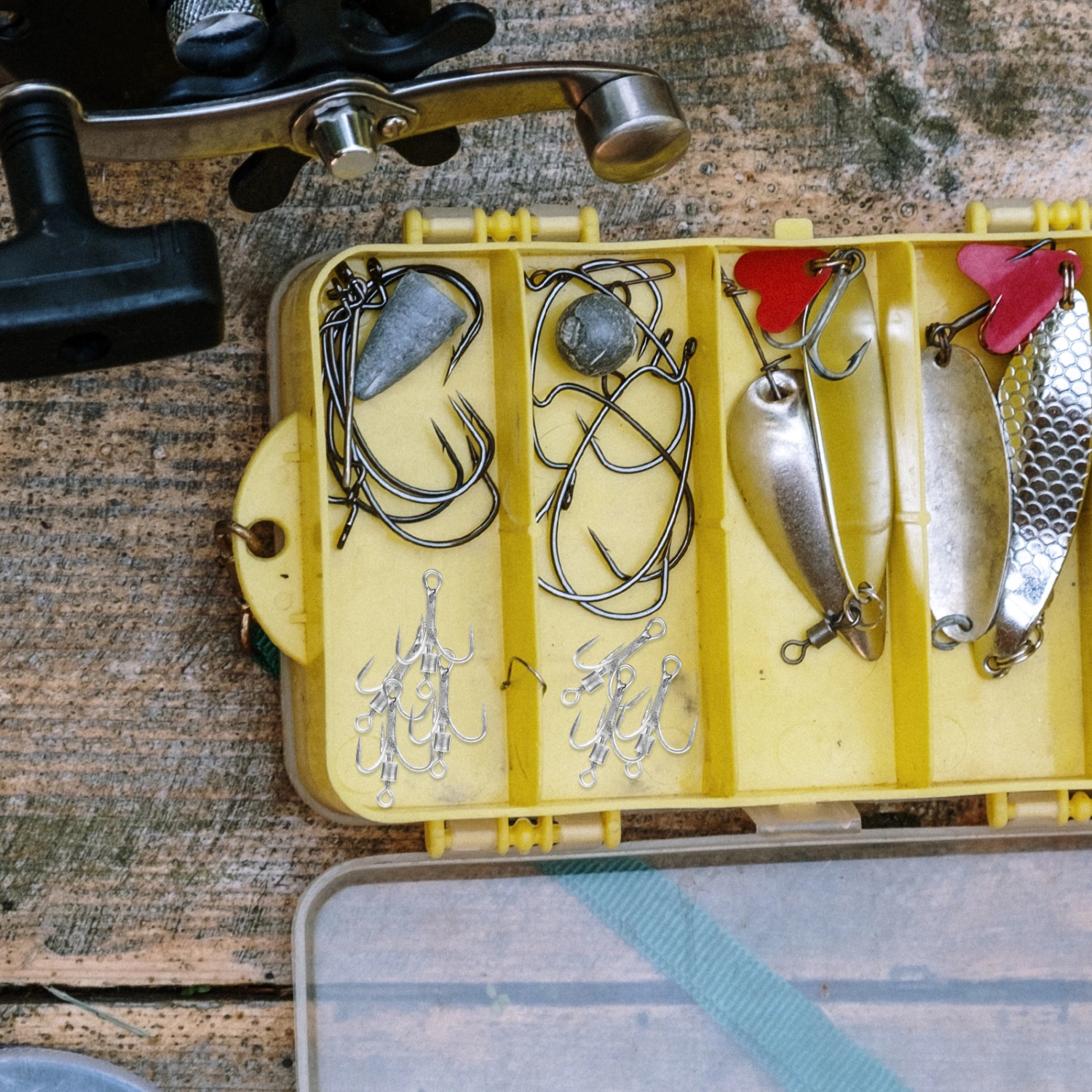5Pcs Fishing Treble Hooks Steel Hooks Hanging Fish Hooks Strong Fish Hooks
