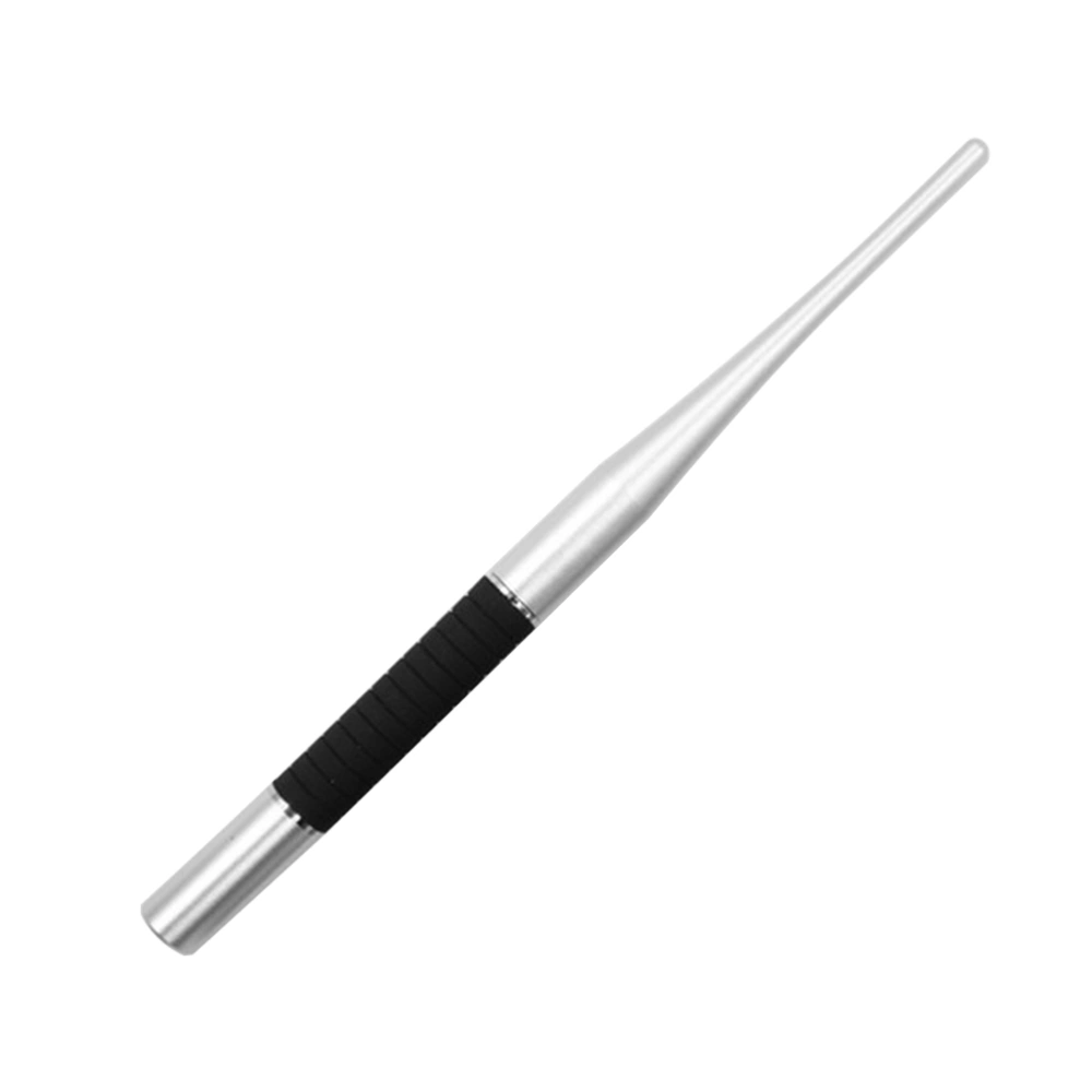 Touch Screen Pen Sharp-tailed Disc Pen Conductive Cloth Head Suction Cup Two-in-one Stylus Pen Metal Capacitor Pen (Silver)