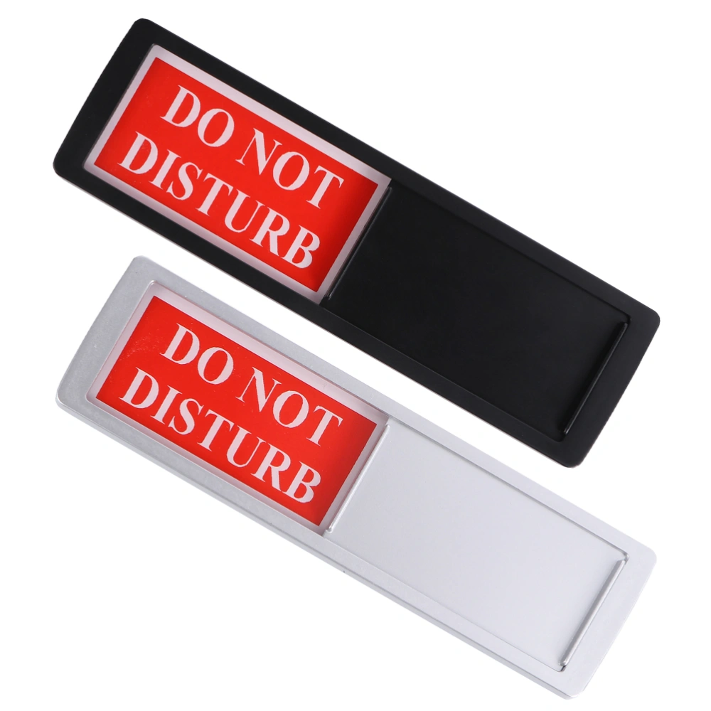 2pcs Do Not Disturb Sign Premium Privacy Sign for Restroom Conference Room