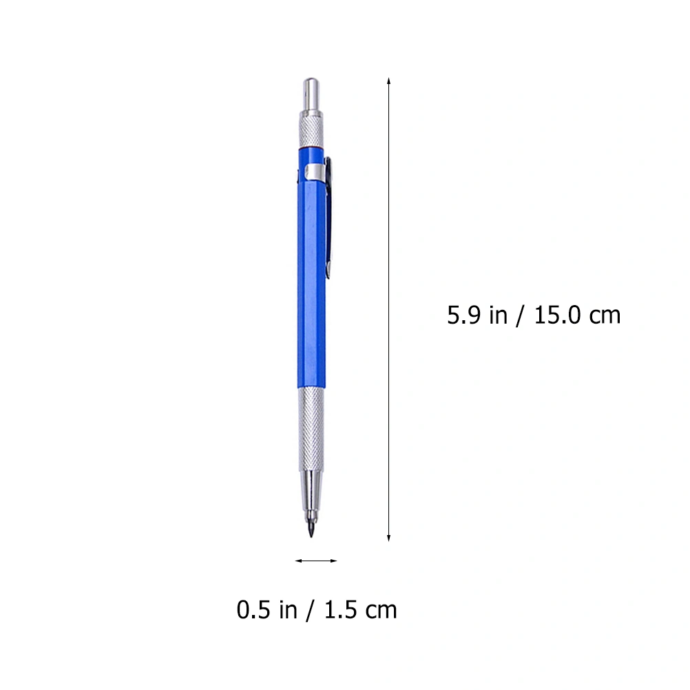 2 Sets Mechanical Pencil Automatic Lead Pencils for Carpenters Drawing Marking