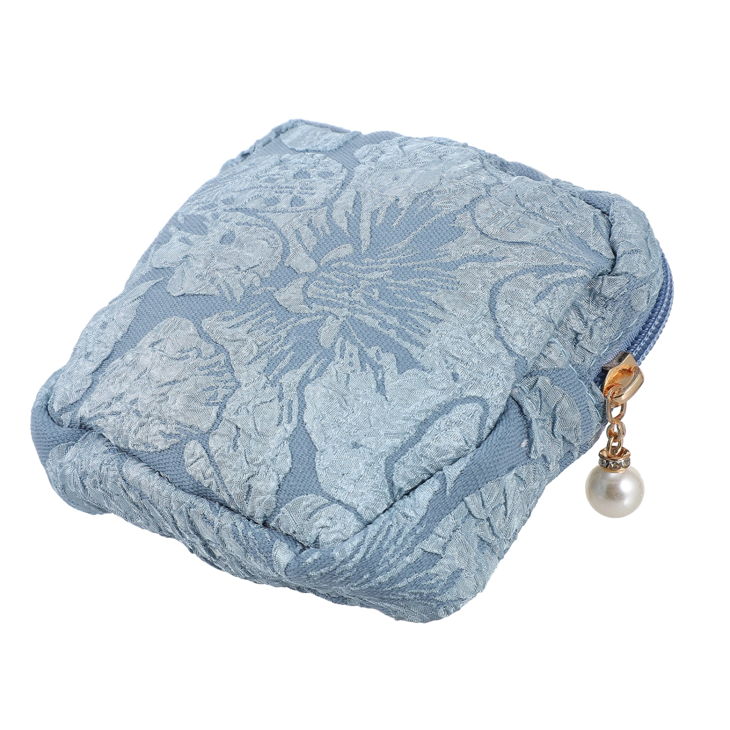 Portable Period Pouch Zipper Cosmetic Bag Delicate Makeup Bag Woman Accessory
