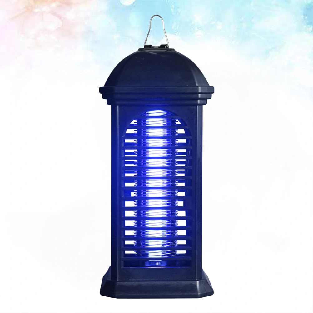 Electric Mosquito Repellent Lamp Photocatalyst Insect Killer Light for Home with US Plug (Black)
