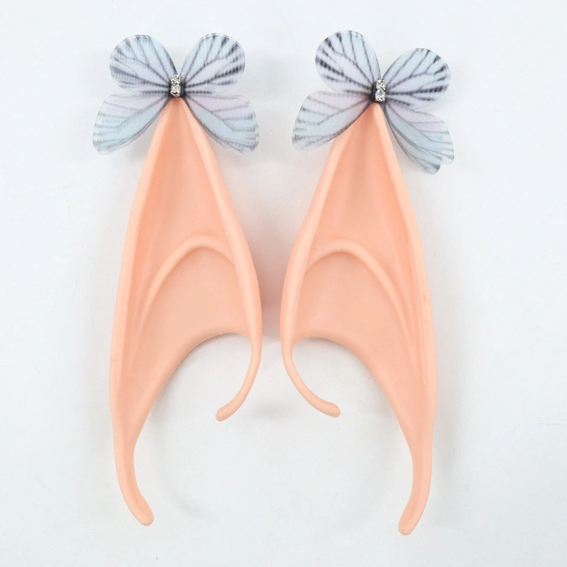 1 Pair Butterfly Elf Ears Cosplay Masquerade Fairy Ears Fairy Cosplay Elf Ears