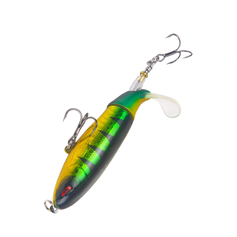 13G Fishing Lure Bait Artificial Hard Bait Salmon Bass Fishing Lures Fishing Tackle Accessories Rotating Tail Tackle (7#)