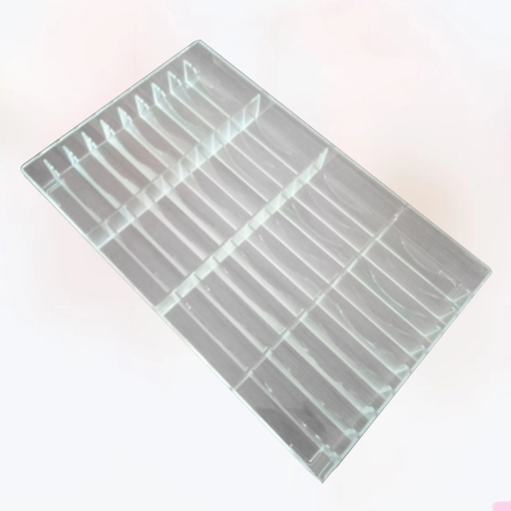 40 Grid Loose Powder Storage Box Transparent Acrylic Beauty Item Organizer Eye Shadow Blush Sample Display Shelf