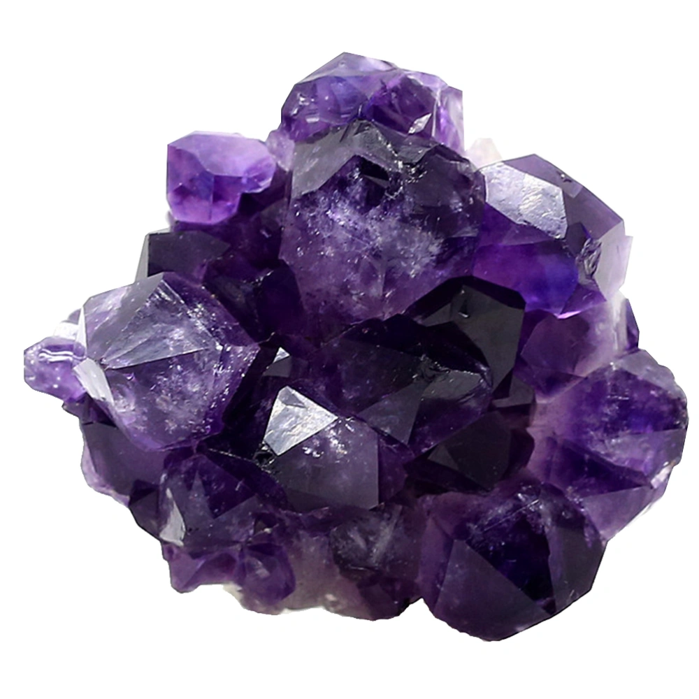 Purification Demagnetization Uruguay Amethyst Cluster Stone Desktop Crystal Ornament (4-5cm)