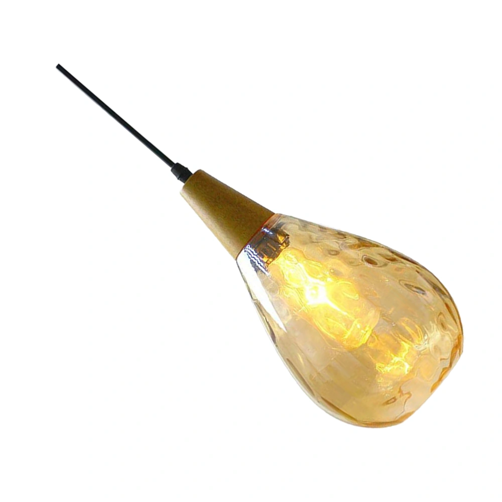 Creative Glass Ceiling Lamp Modern Pendant Lamp for Living Room without Bulb