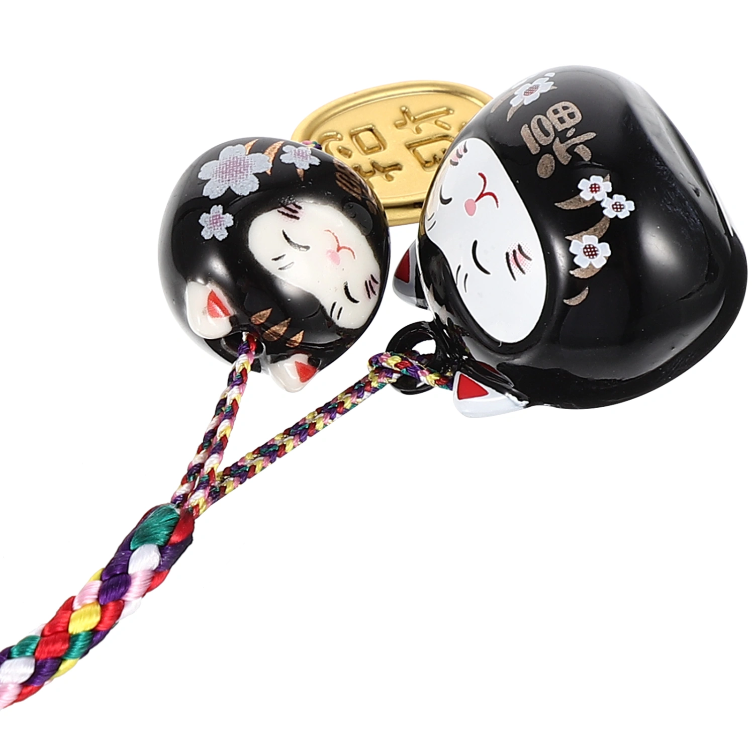 Japanese Luck Cat Pendant Bag Backpack Hanging Ornament Phone Hanging Decor