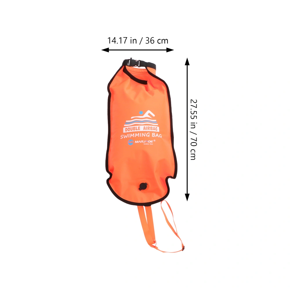 Useful Open Water Swim Float Ultralight Safety Float Swimming Bag for Swimmers Triathletes Snorkelers Surfers