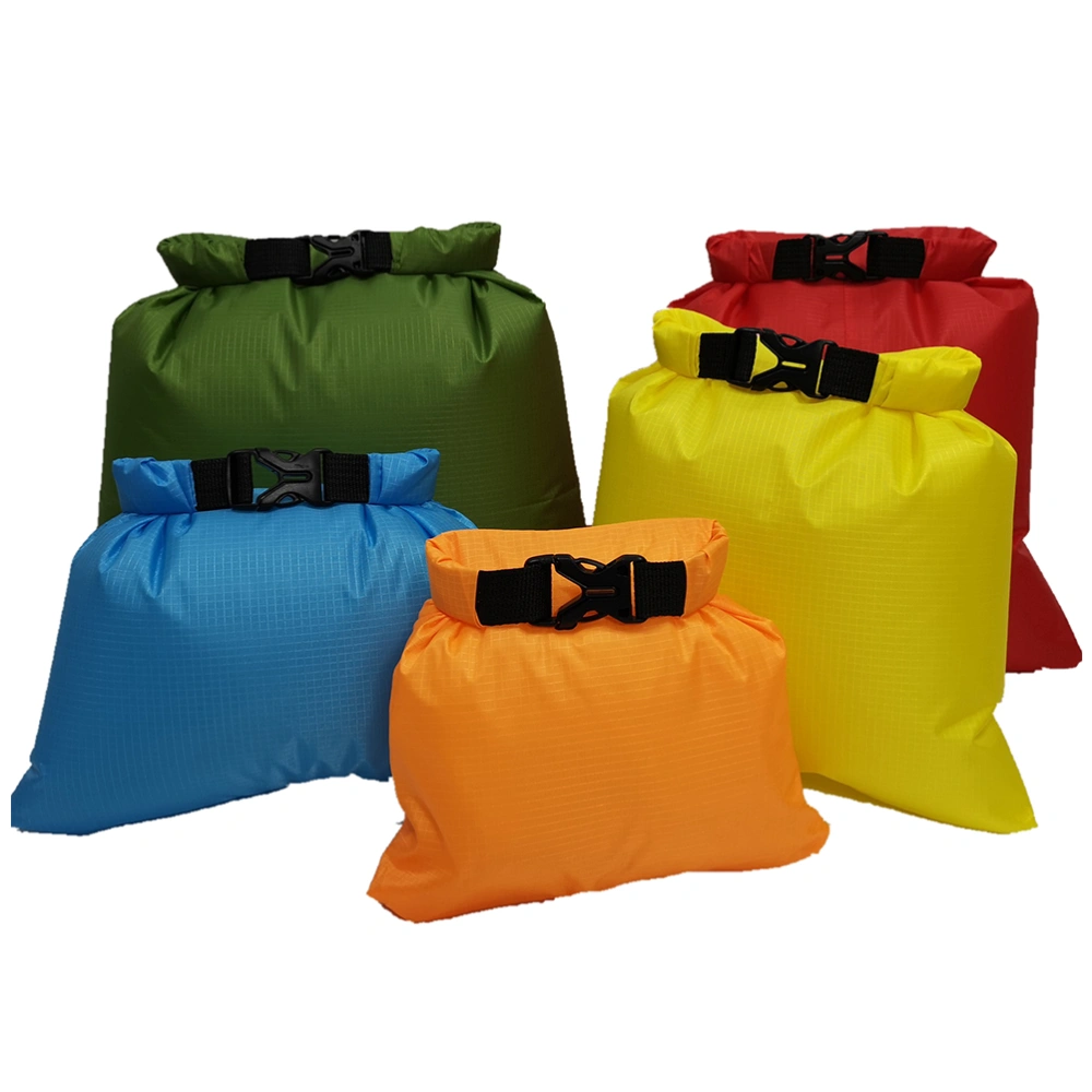 5PCS Multifunctional Creek Drifting Waterproof Storage Bags for Travel Hiking Picnic (Random Color)