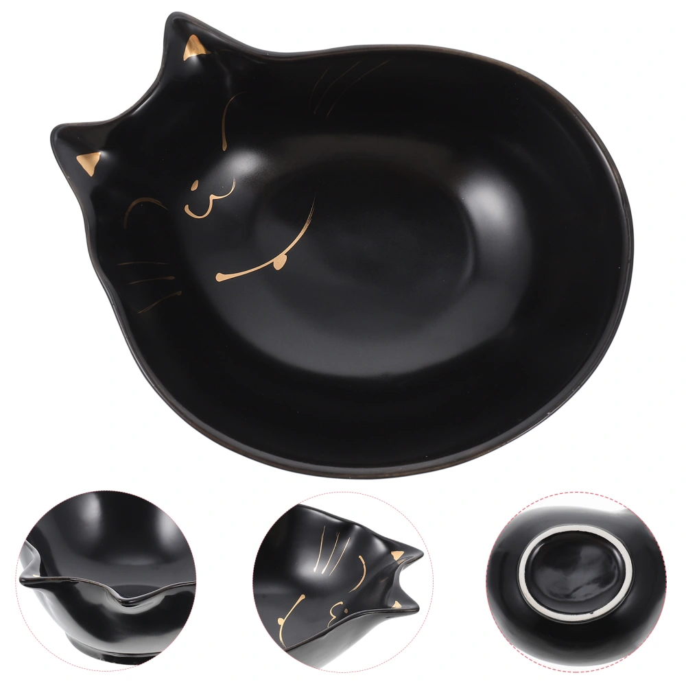 Ceramic Cat Bowl Household Kitten Bowl Adorable Water Bowl Kitten Accessory