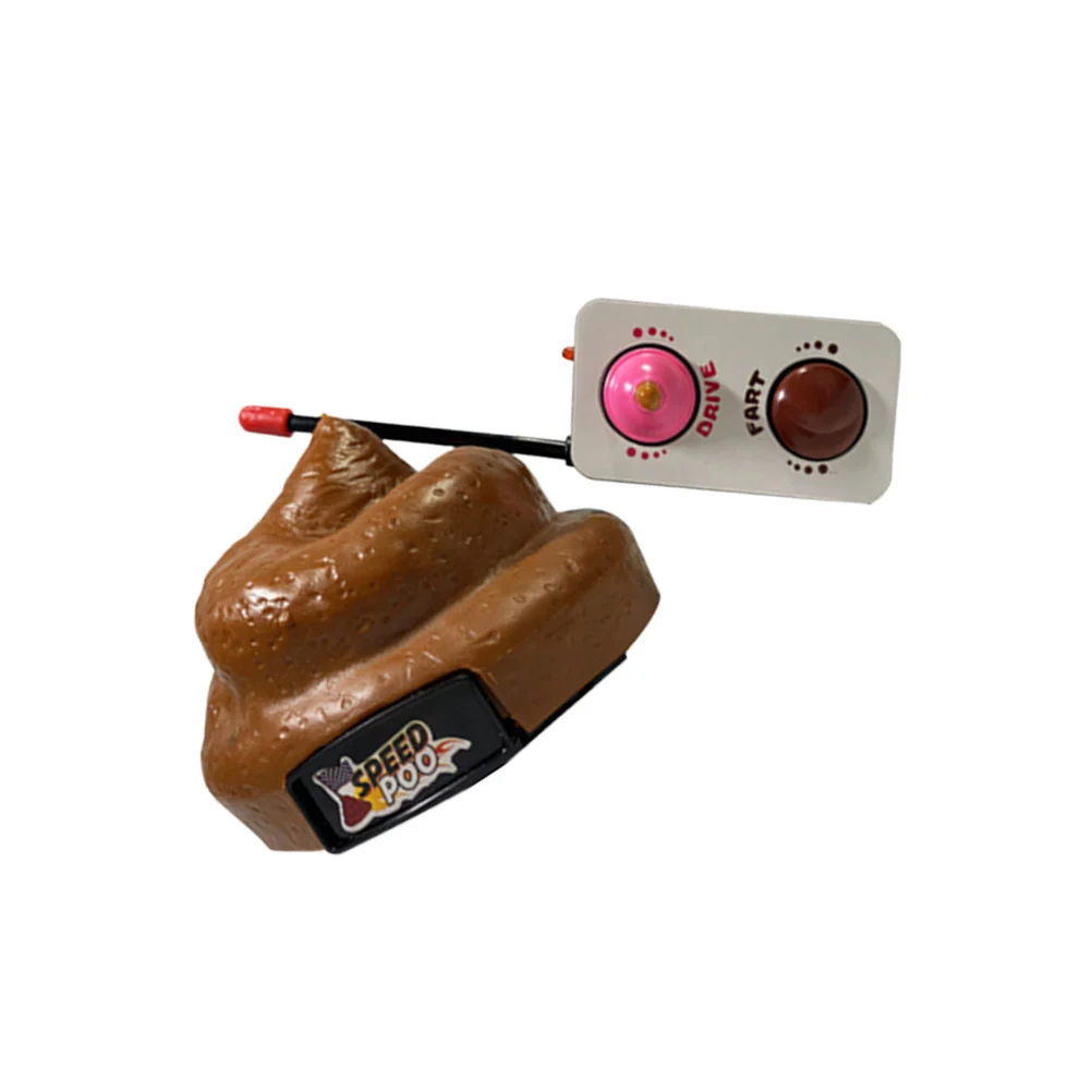 1PC Kids Funny Toy Evil Shit Simulation Poo Movable Prank Trick Toy for Halloween Party April Fools Day