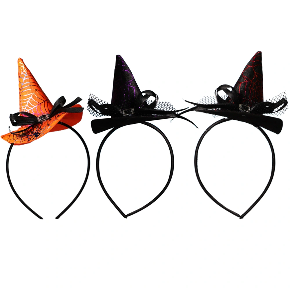 3Pcs Halloween Headbands Accessory for Child Adult Cosplay Party Headbands