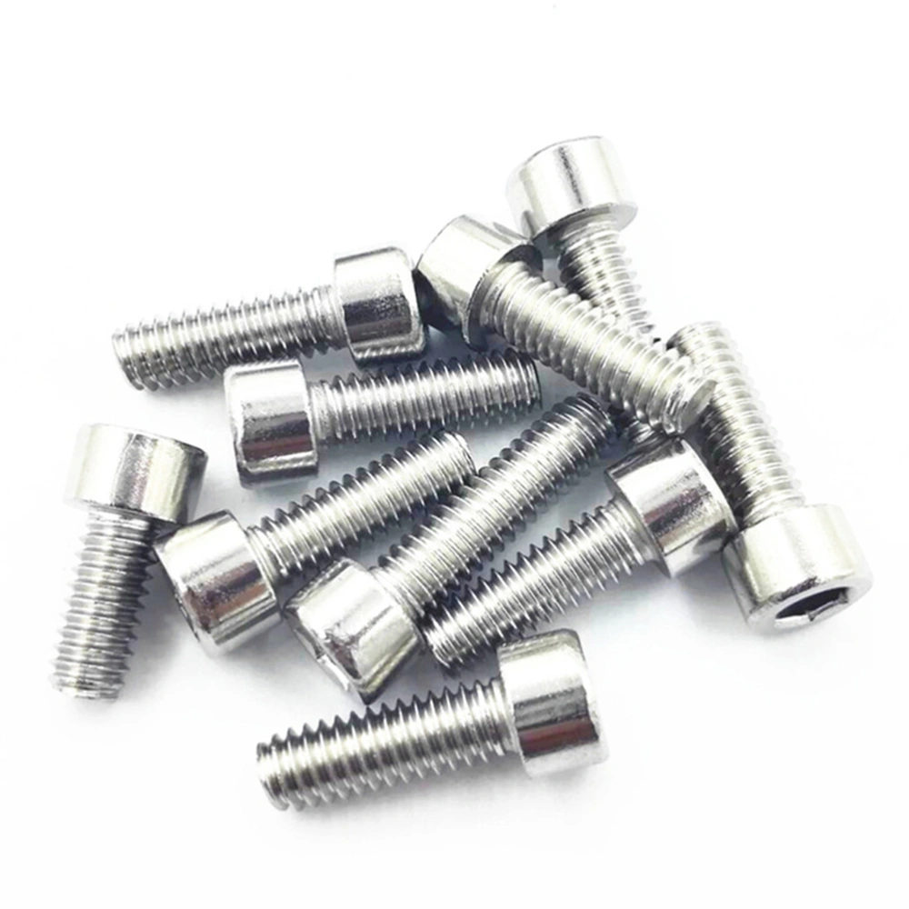 840Pcs/Bpx Assorted Screw Accessories Screws Nuts Gaskets Repairing Tools Countersunk Head Screw with Storage Box Silver and White