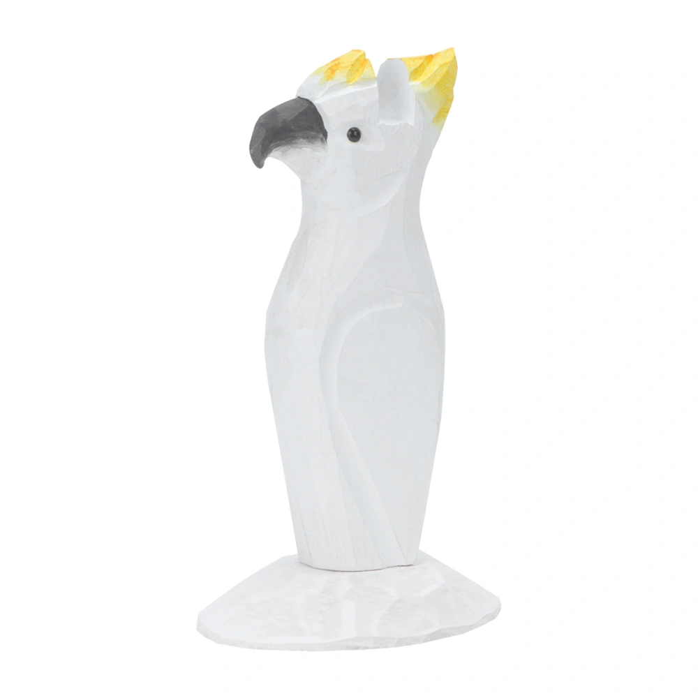 Creative Cockatoo Design Glasses Racks Fashion Wooden Ornaments Exquisite Desktop Adornments for Home Office