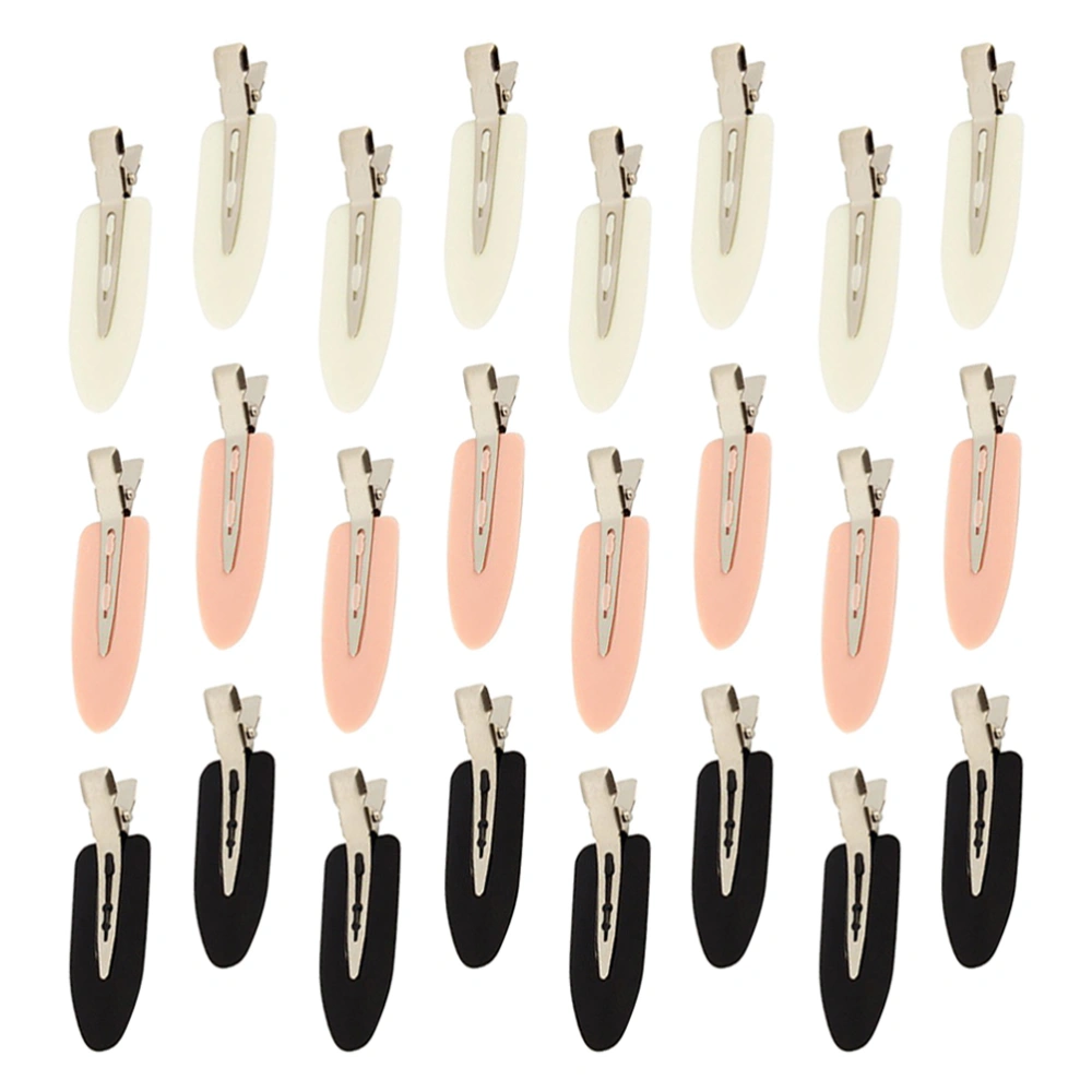 24Pcs No bend Hair Clips Decorative Hair Clips Girl No Crease Hair Clips Party Headdress