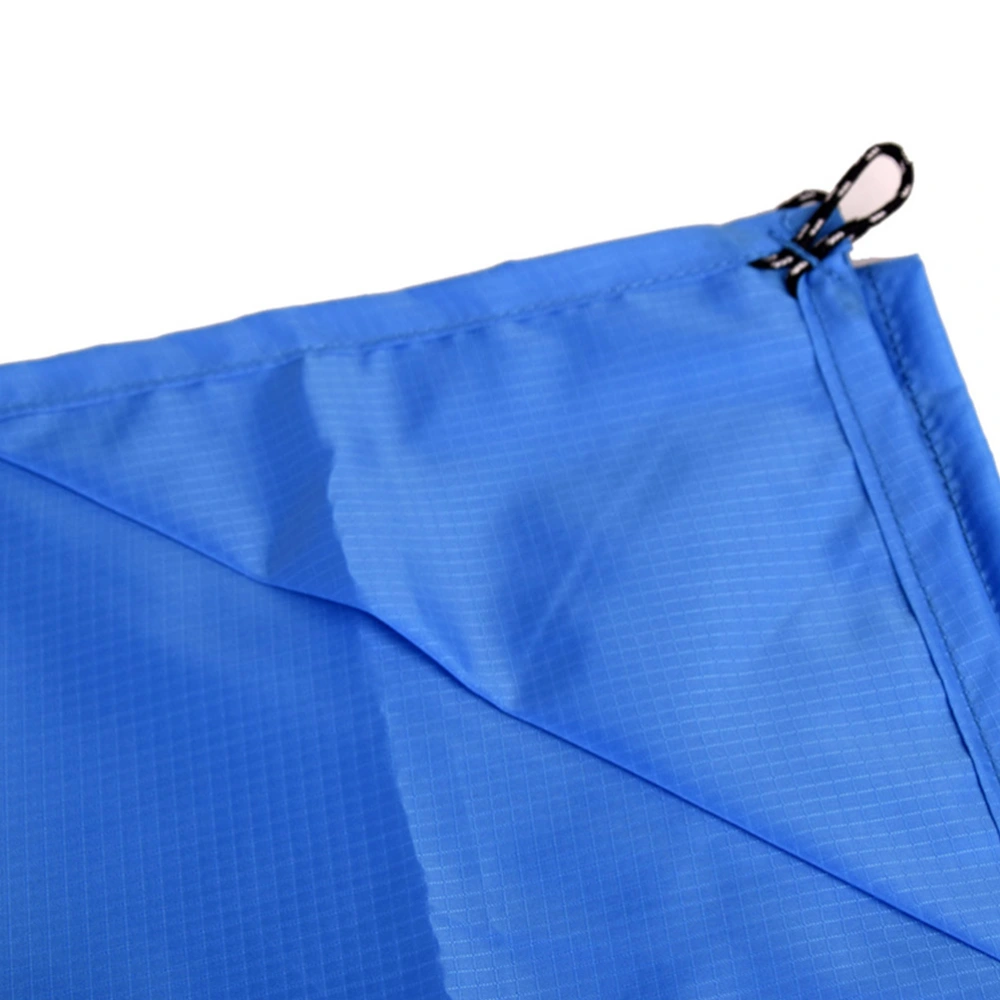 Foldable Picnic Mat Lightweight Ground Pad Waterproof Cushion Multi-Functional Pad for Travel Outdoor (Blue 2 x 1.4m)