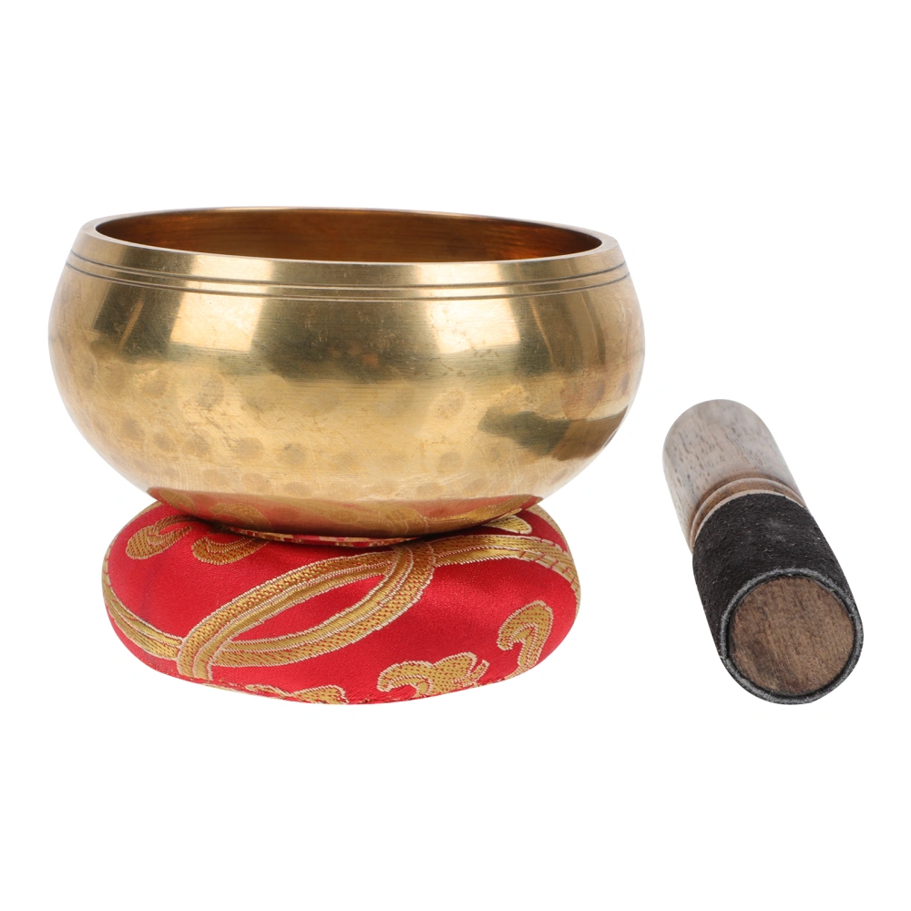 1set Nepal Handcrafted Yoga Sound Bowl Copper Meditation Bowl for Outdoor