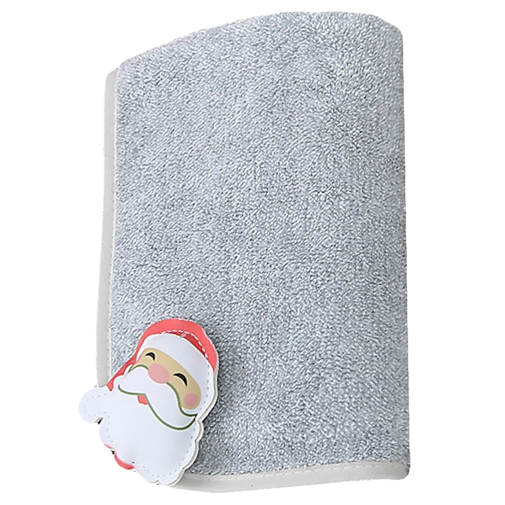 1pc Water Absorption Christmas Towels Decors Xmas Face Towel Washcloths