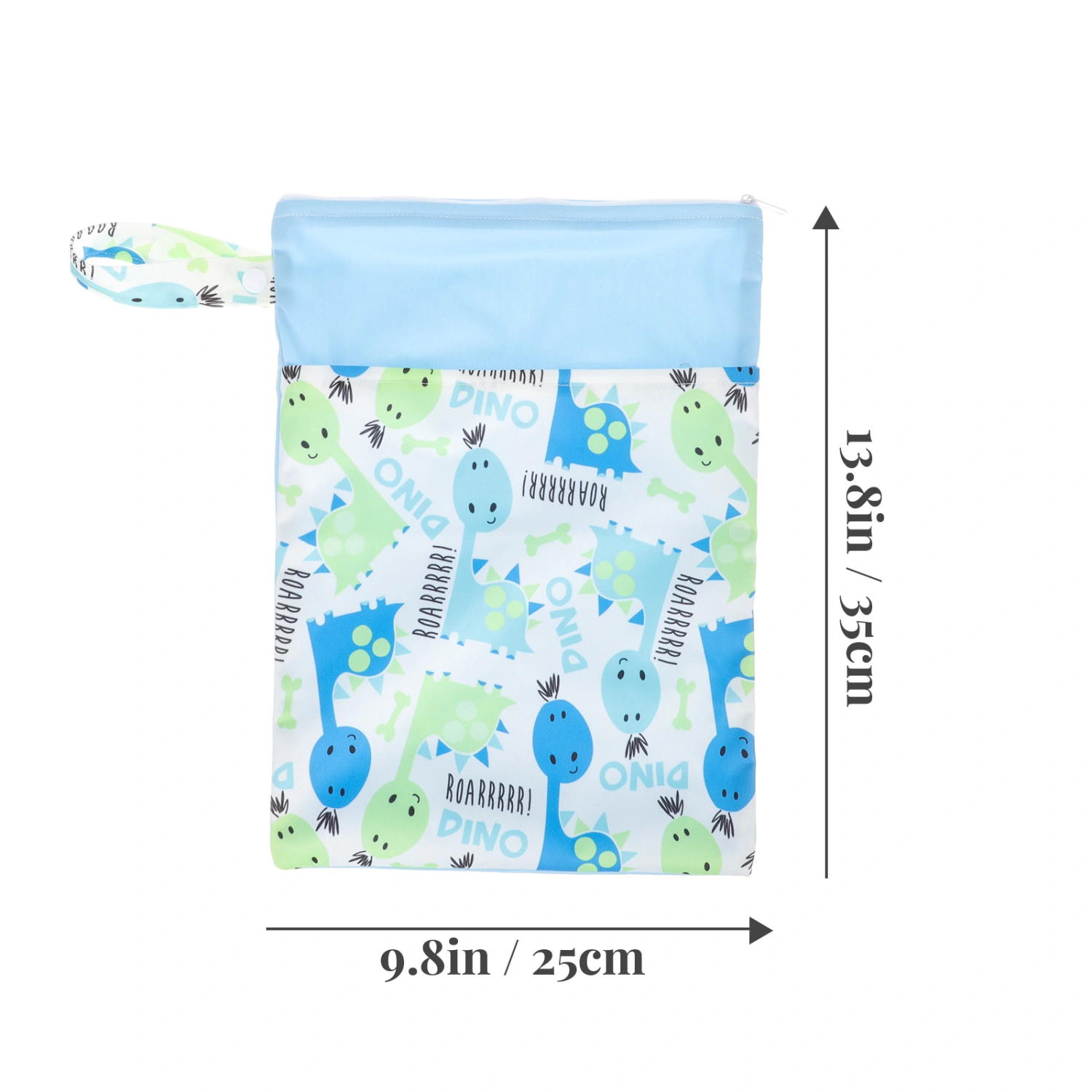 Nursery Diaper Storage Bag Waterproof Nappy Storage Pouch Infant Items Holding Bag