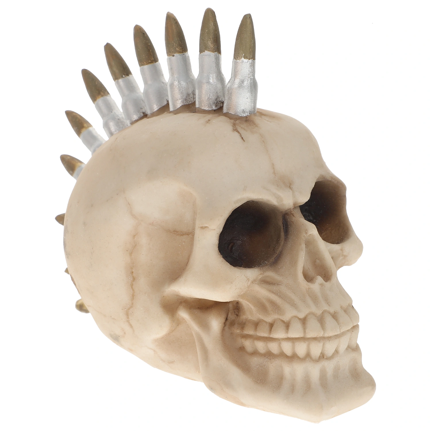 1pc Skull Tabletop Ornament Resin Sculpture Toy Skull for Tabletop Decor