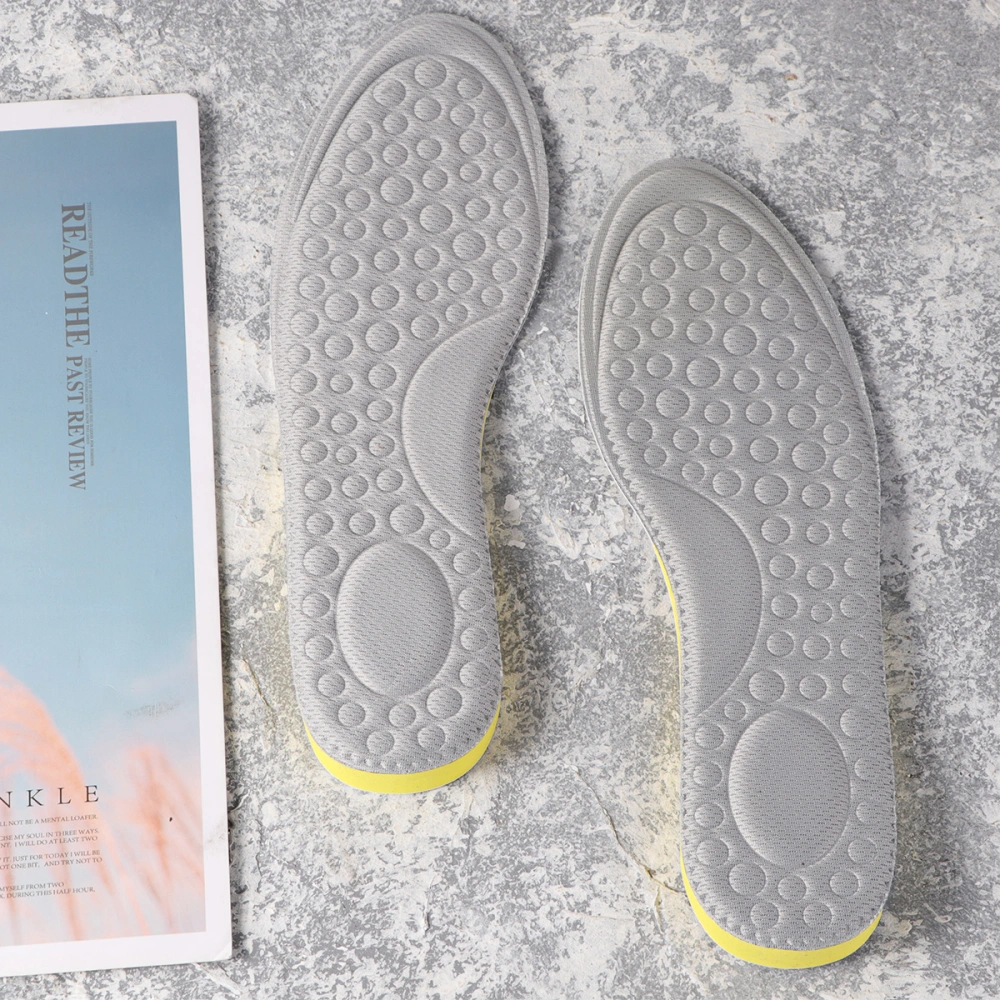 1 Pair of 2.5cm EVA Insoles Comfortable Invisible Increase Insoles - Size 35-36