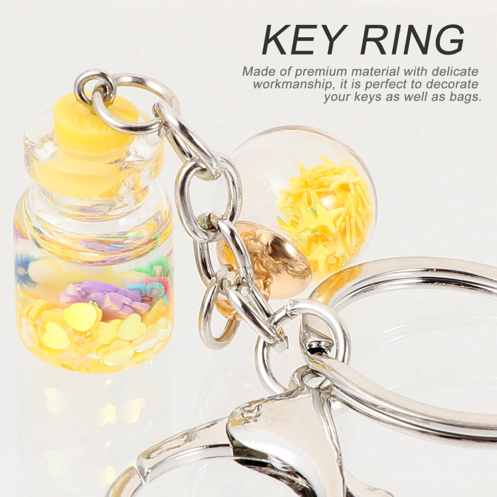 3pcs Exquisite Hanging Pendant Key Pendant Key Decor Key Holder for Key