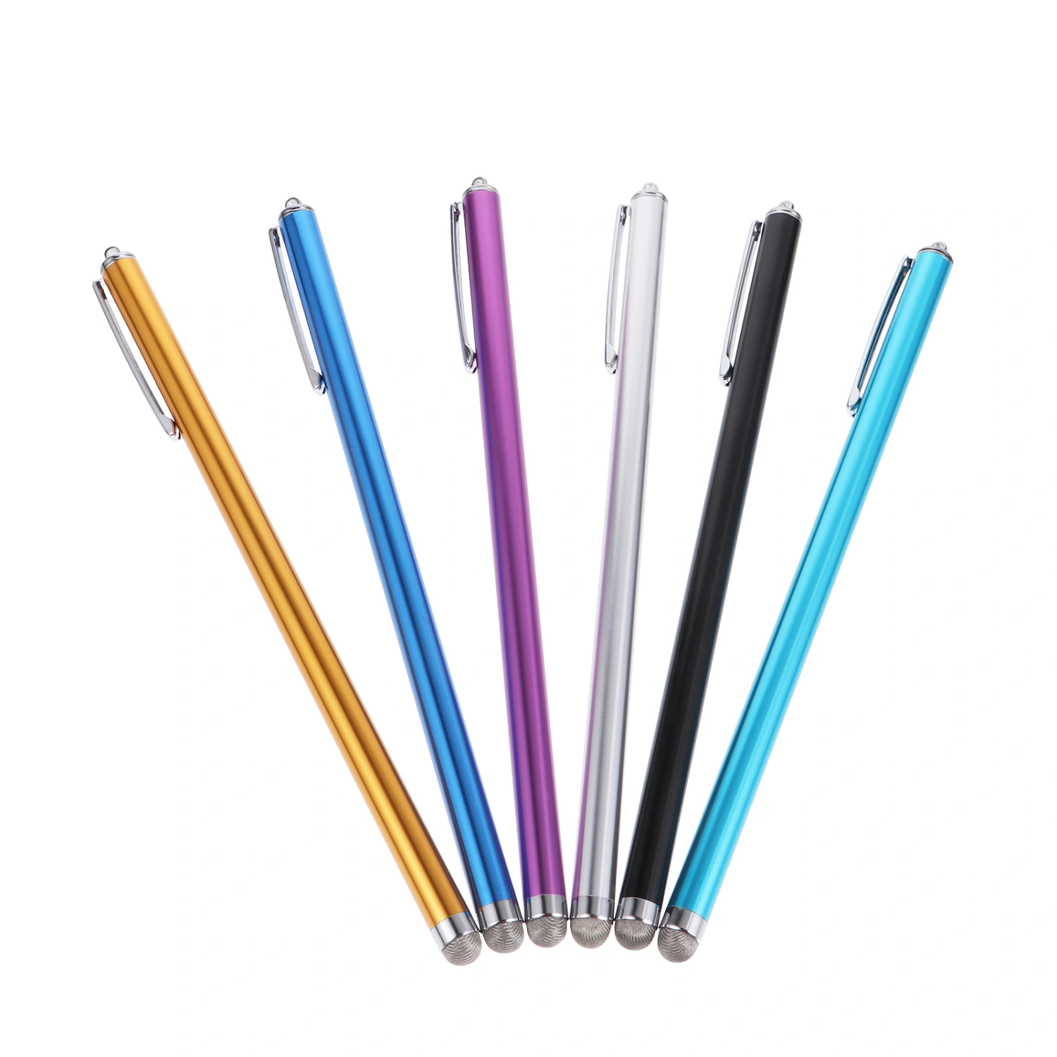 6Pcs Universal Sensitivity Capacitive Stylus Pens for Touch Screen Devices