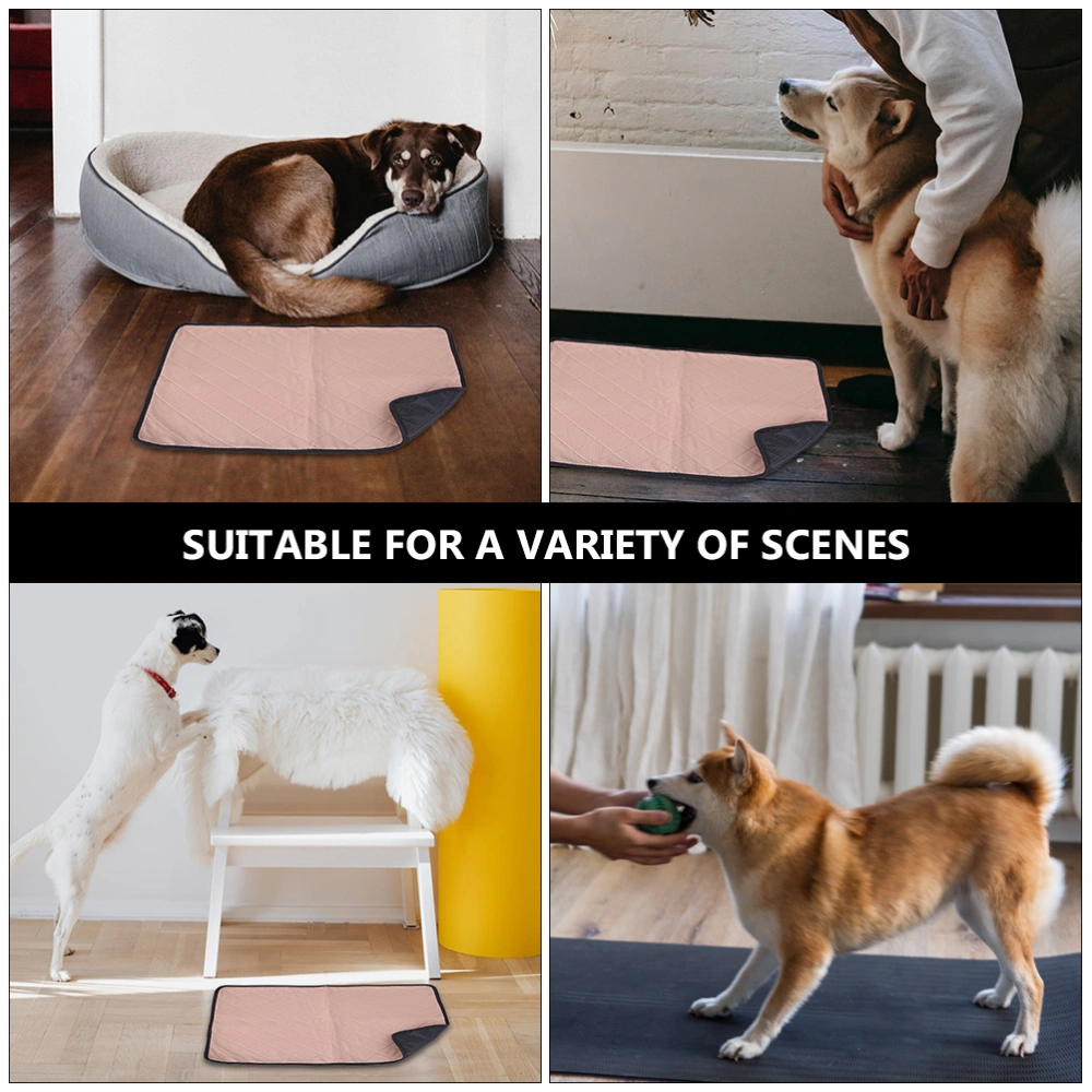 Fast Absorbing Dog Crate Mat Pee Mat Washable Dog Pee Pad Dog Training Pad