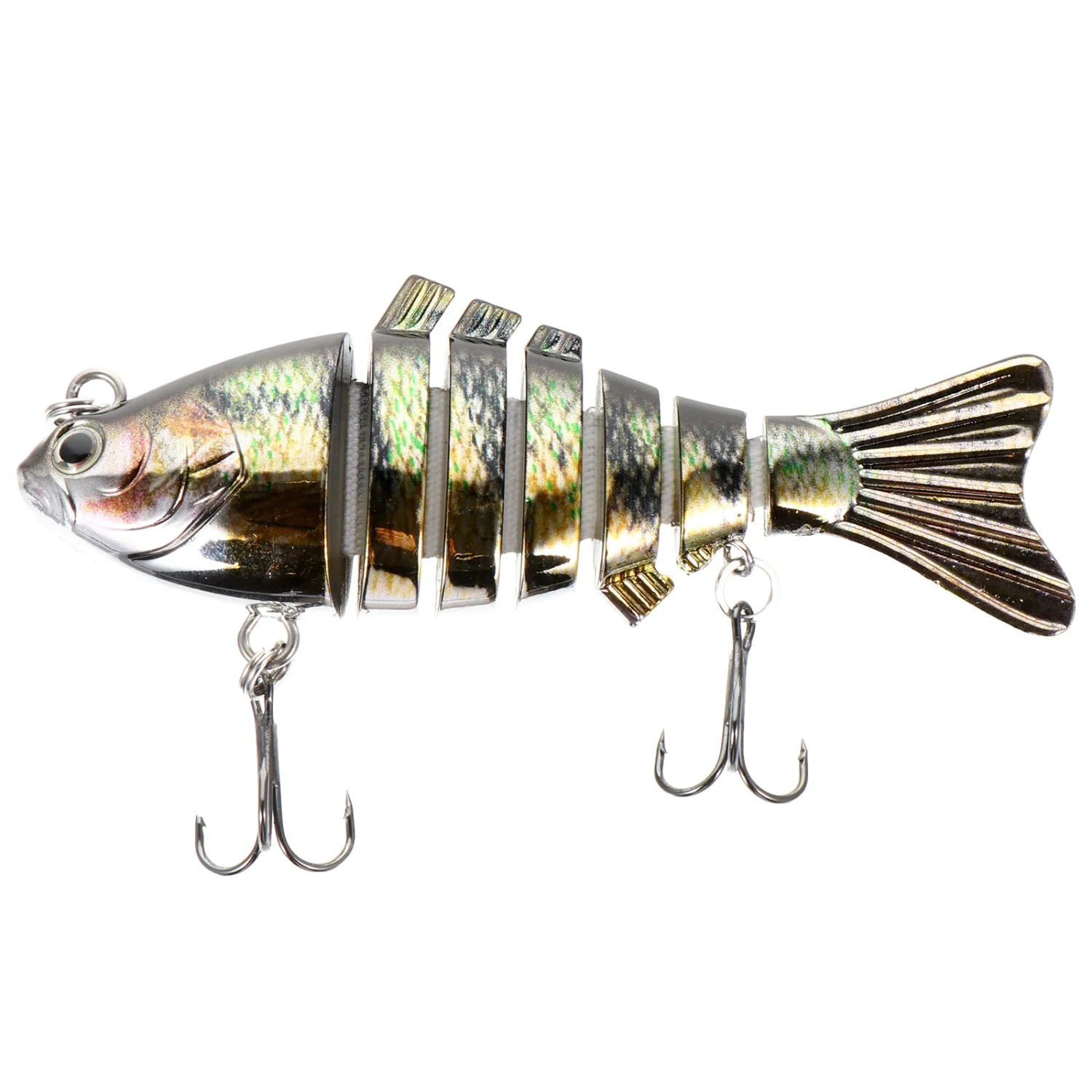 1Pc Simulation Fishing Bait Multi Jointed Fishing Lures Artificial Fishing Prop