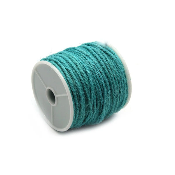 164FT Hemp Cord Colored Macrame Jewelry Spool Stringing Twine (Sky Blue)