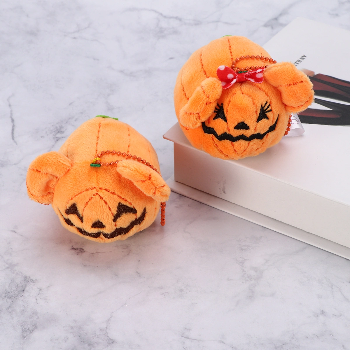 10CM Smartphone Cleaner Pumpkin Toys Smartphone Cleaner Children Gifts for Men (Yellow)