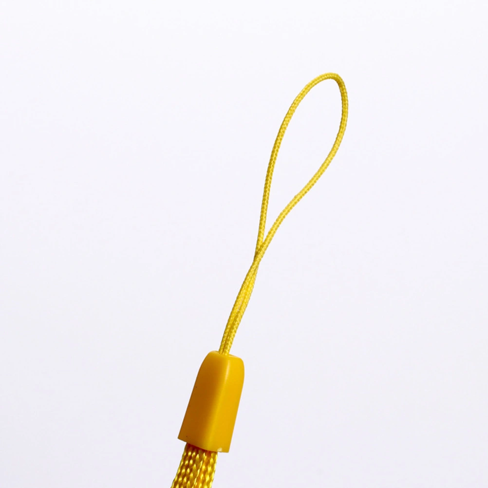 100pcs Colorful Nylon Wrist Lanyard Short Anti-lost Strap for Mobile Phone Camera Keychain (Random Color)