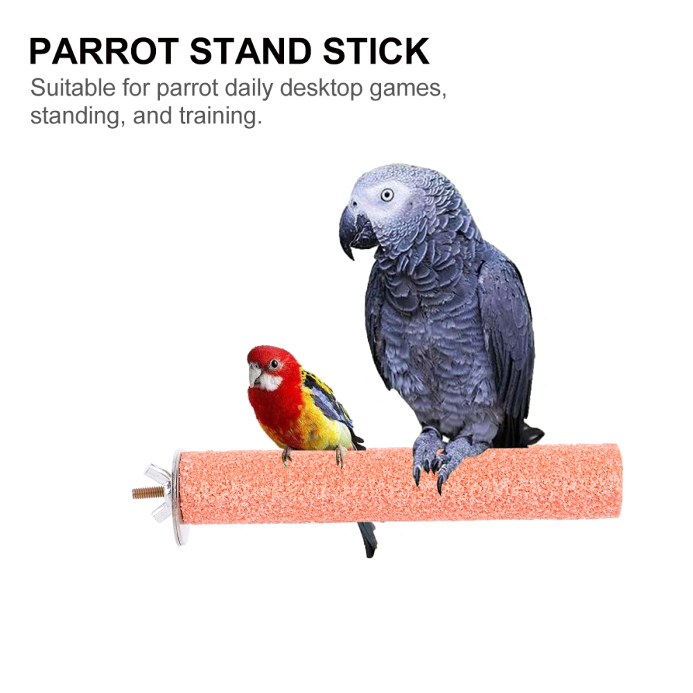 5pcs Claw Grinding Board Bird Standing Board Parrot Grinding Stick Stand Toy