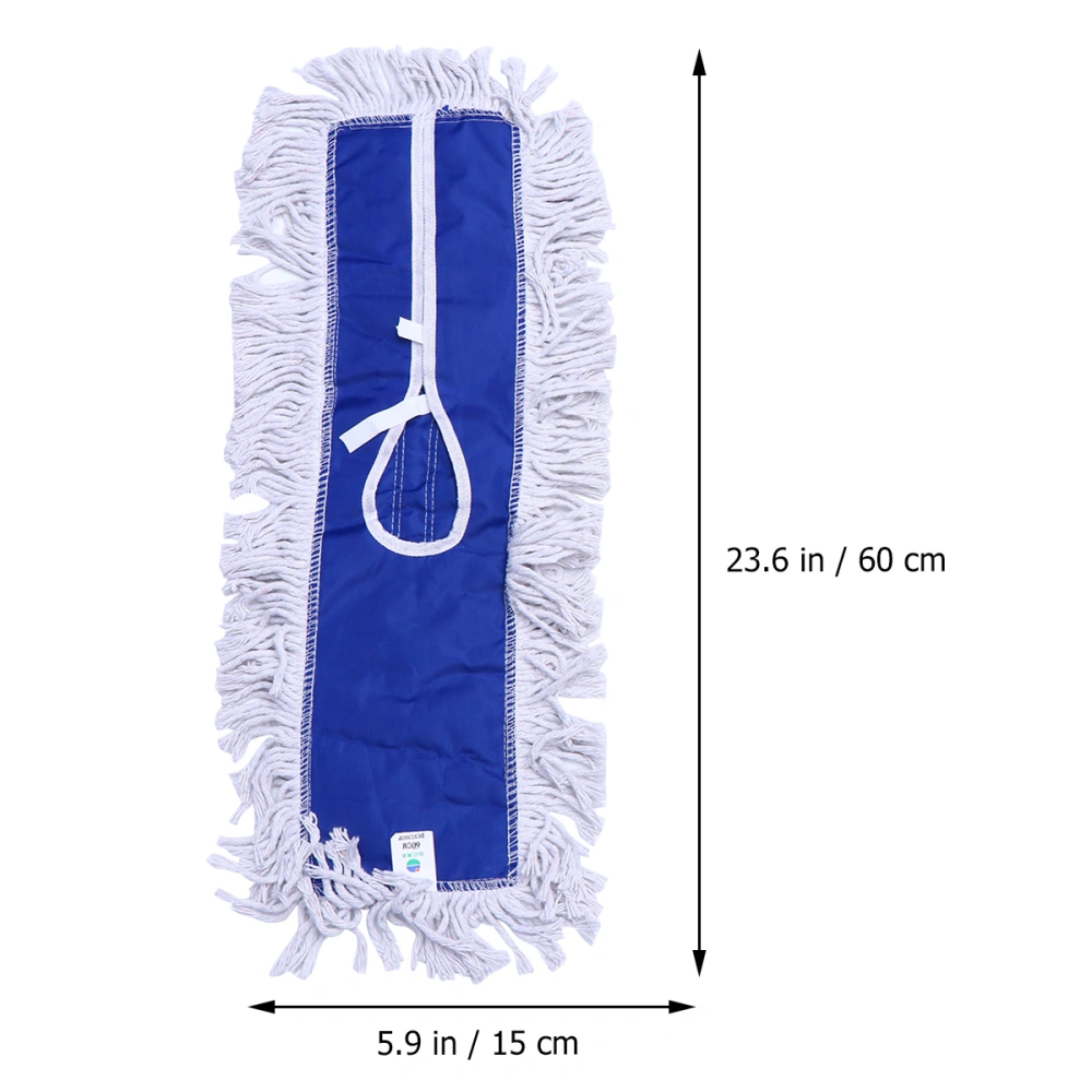 2pcs Household Mop Head Replace Cloth Water Absorption Mop Head Clean Accessories Cleaning Mop Cloth (60cm)