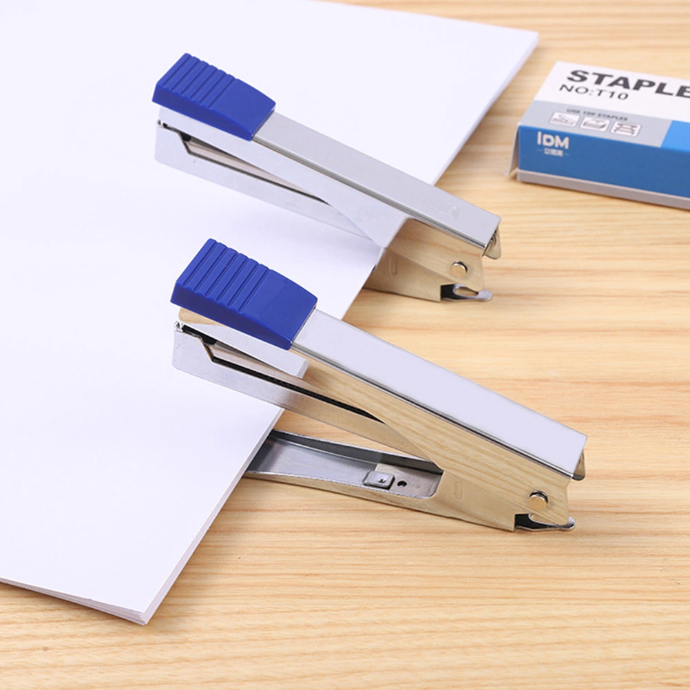 1pc Metal Durable Stapler Small Stapler Office Stapler Hand Held Stapler