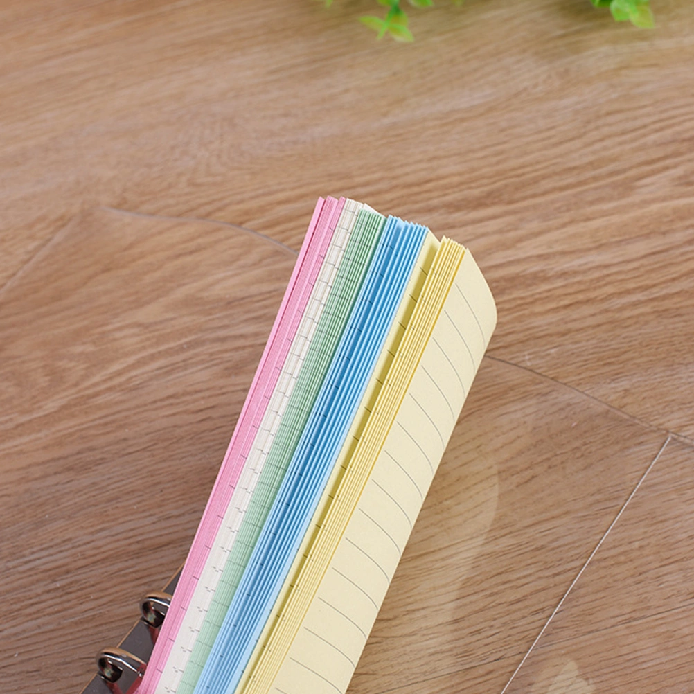 100 Pages Color 6 Holes Loose-leaf Paper Notebook Loose Sheet Journal Live Pages A6 Loose-leaf Paper